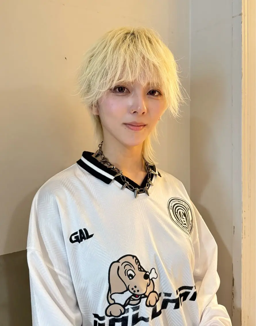 ヘアアレンジ ウルフカット [artman]宮田 龍星のヘアスタイル