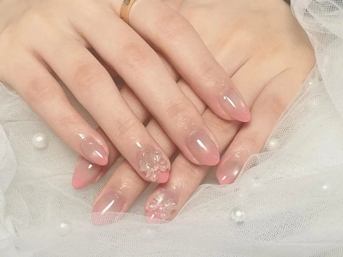ネイル 渋谷T&B りお ロング無制限中💫のネイルデザイン
