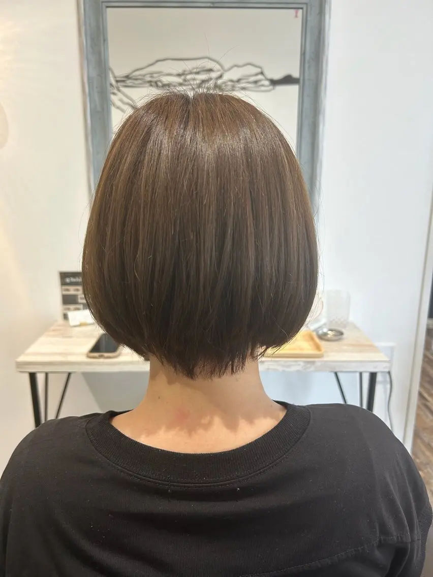 ショート ショートボブ ボブ 似合わせカット ショートヘア 高木 瑶子のヘアスタイル
