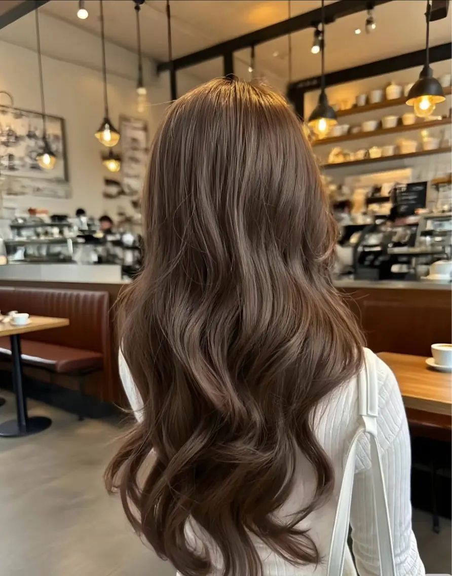 ロング ヘアカラー トリートメント ♡大人カワイイ hair♡徳井はやとのヘアスタイル