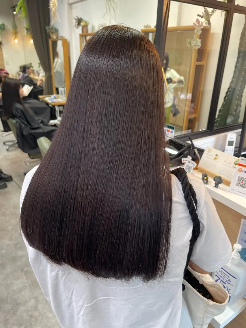 カラー ヘアカラー Azu🩰/ 透明感 カラー🎀/アレンジのヘアスタイル