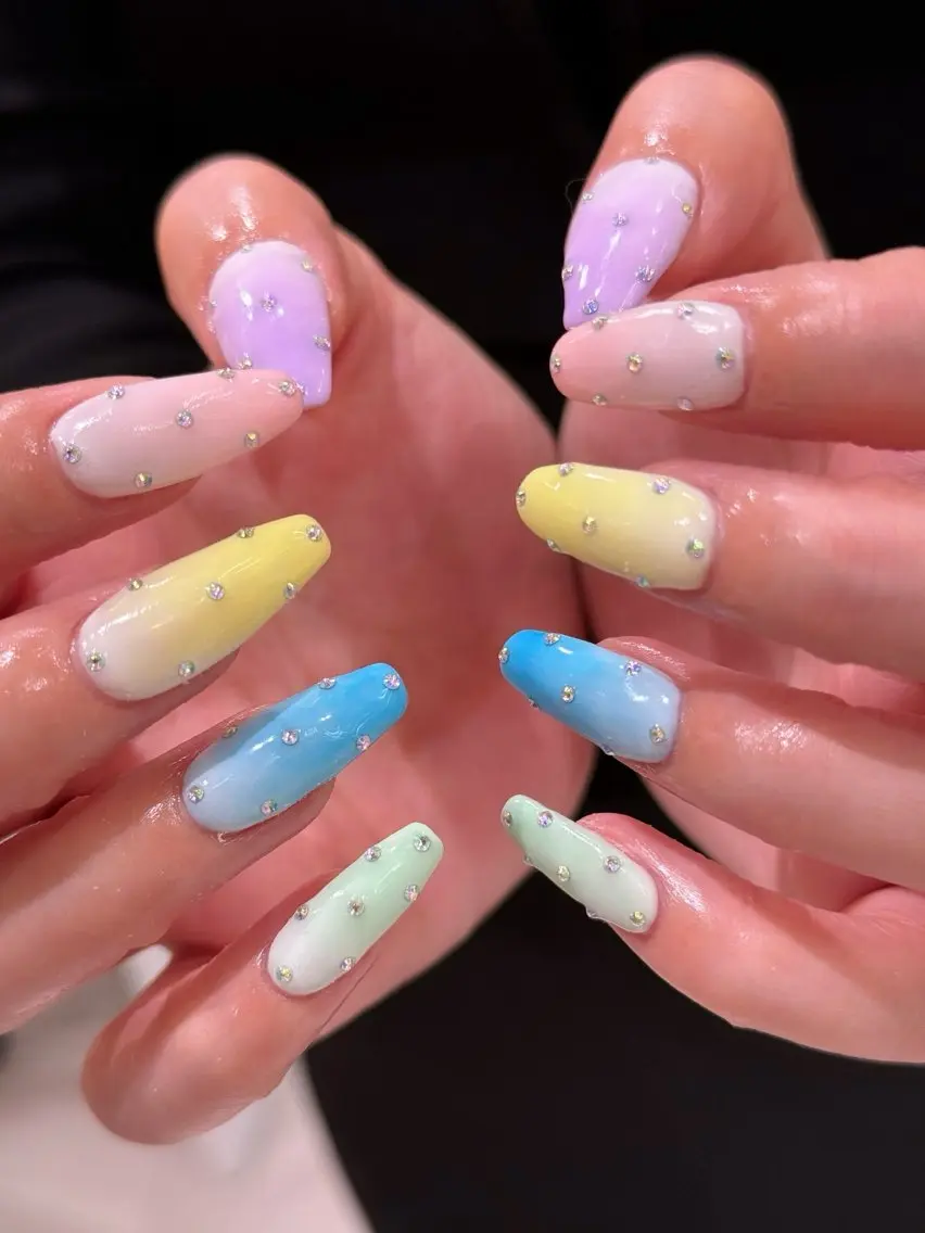 ネイル ハンドネイル なぽ ❤︎ y2k/韓国nailのネイルデザイン