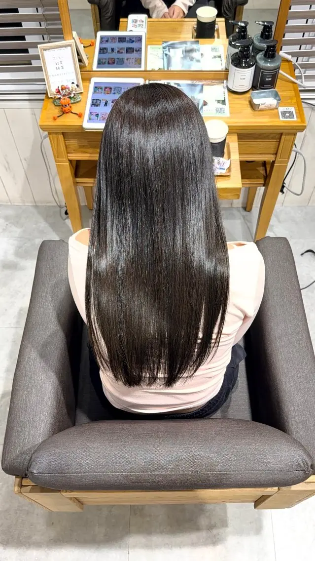 カラー ヘアカラー 阿部 楓のヘアスタイル