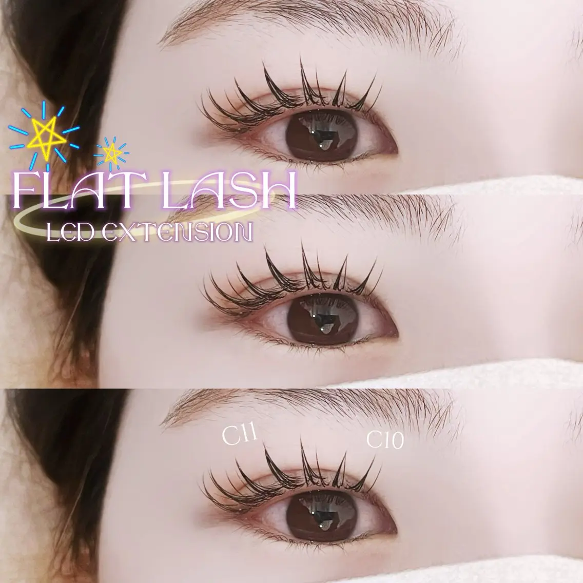 マツエク・マツパ マツエク eye studio Ateのマツエク・マツパデザイン
