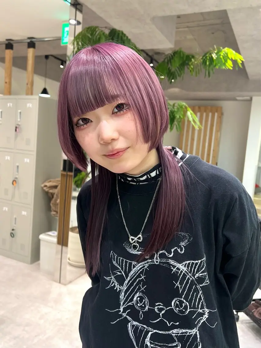 ロング カラー カット ヘアカラー トリートメント 🍀お悩み改善憧れの 美髪　小林風雅のヘアスタイル