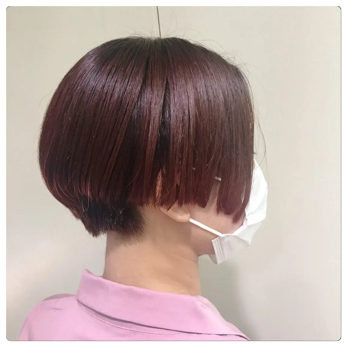 ショート 中村 碧のヘアスタイル