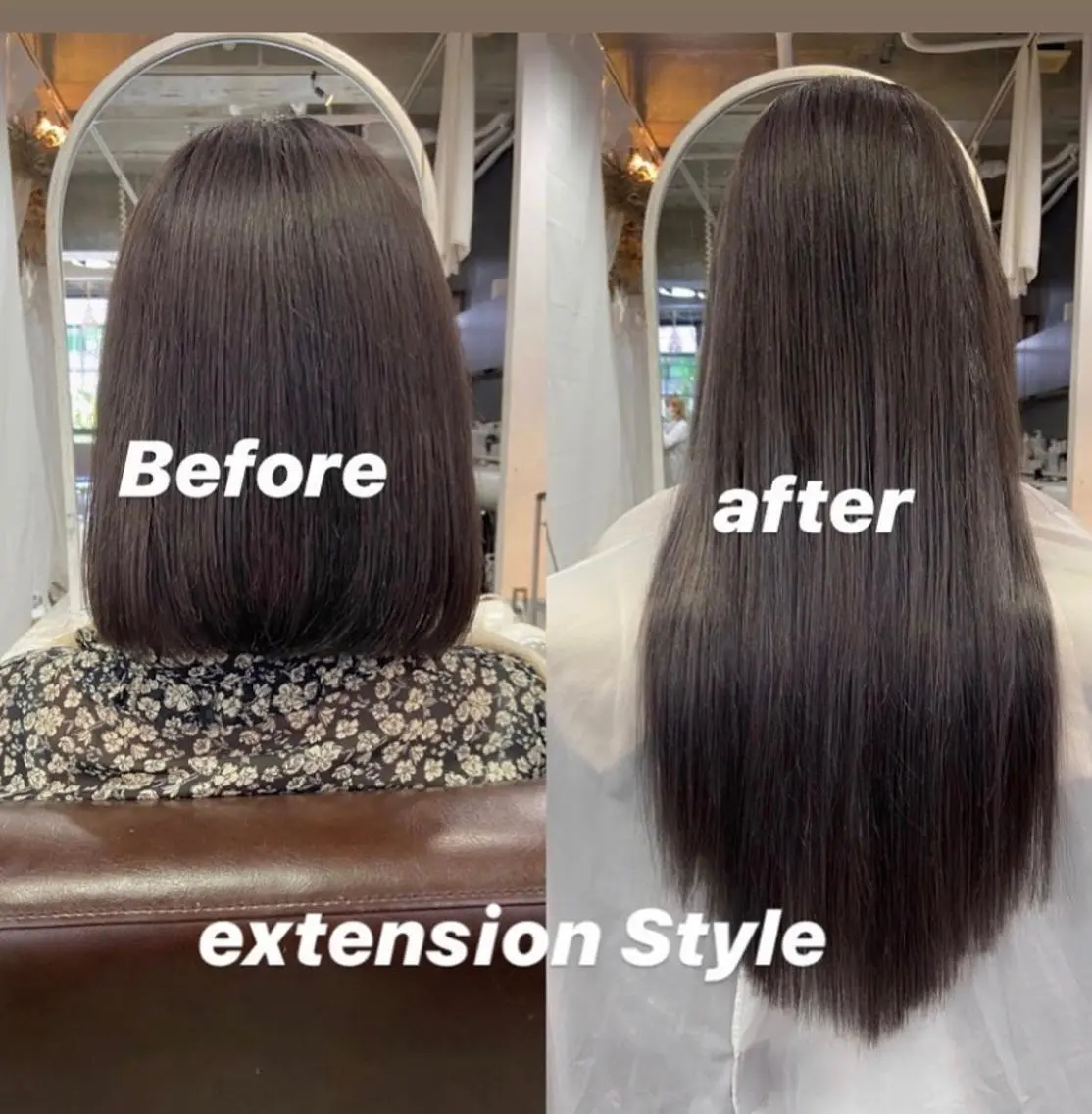 ミディアム カラー エクステ 松尾太樹 【pia】福岡美容室のヘアスタイル