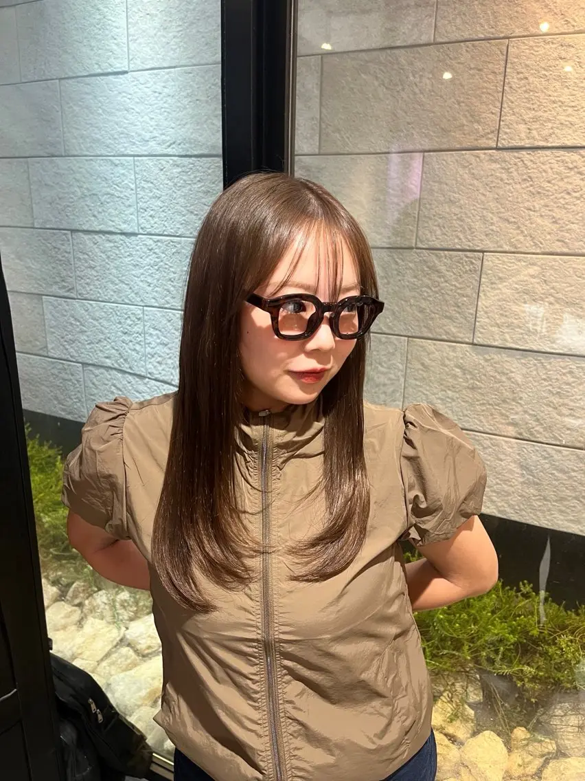 《ミニモ限定》 似合わせカット＋オーガニックカラー＋保湿トリートメント🧊の写真