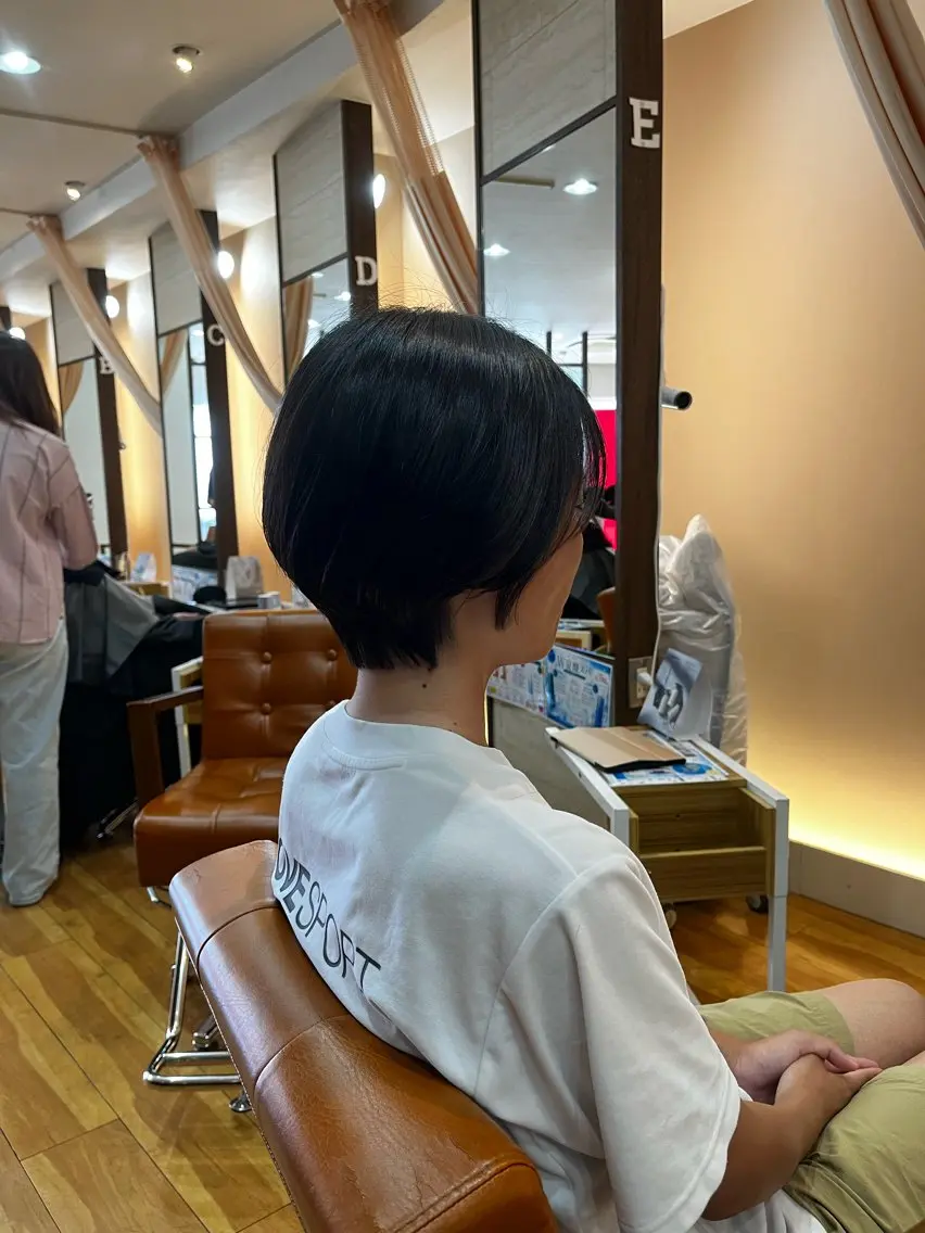 ショート カット 河内花園駅/ 片岡のヘアスタイル