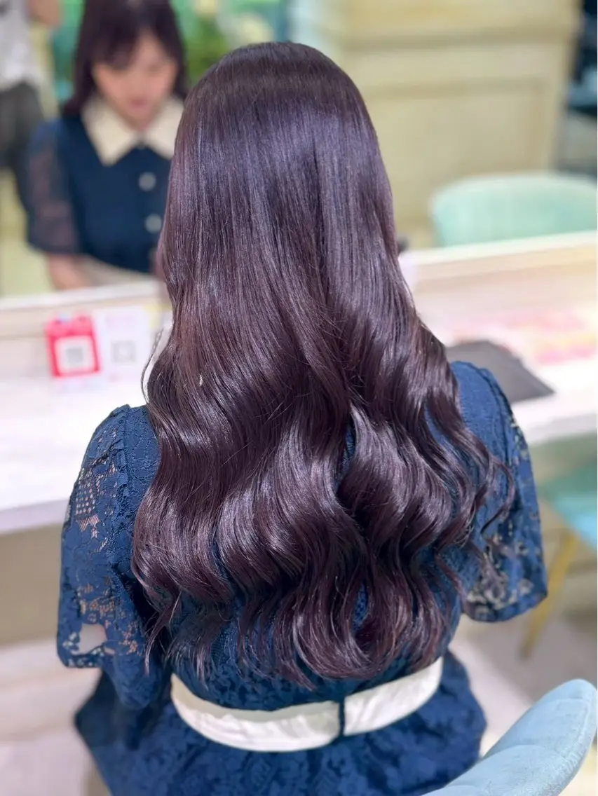 カラー ヘアカラー トリートメント 透明感ツヤカラー/ ゆうな💙のヘアスタイル