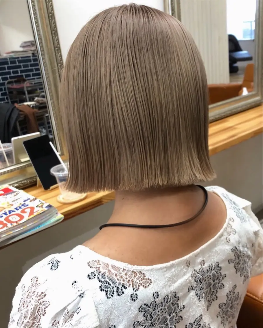 ミディアム カラー ブリーチ ♡MIHO♡ スタイリストのヘアスタイル