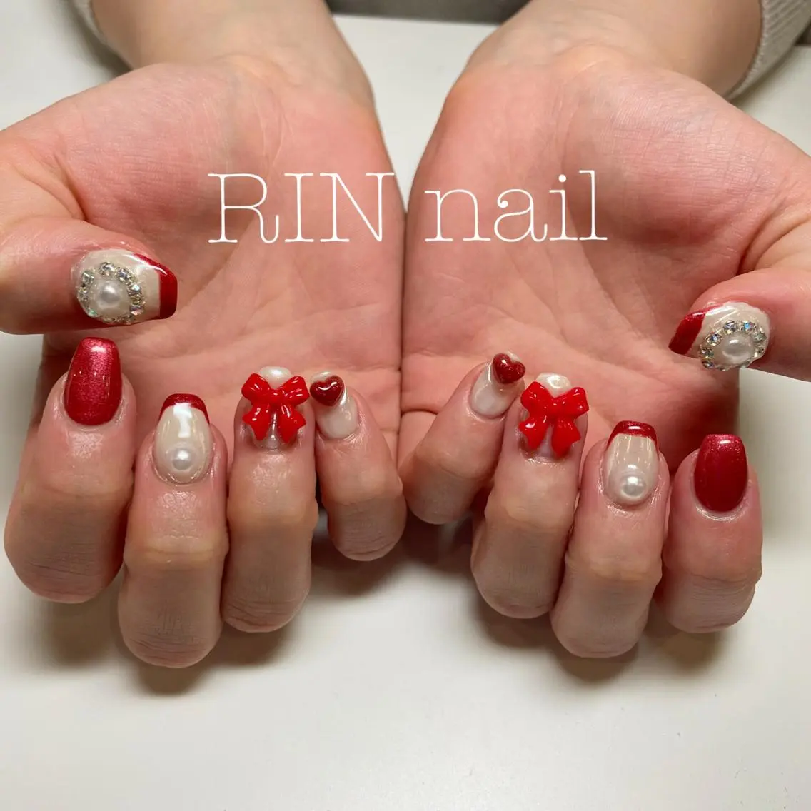 ネイル ハンドネイル ハンドケア RIN HOMEnailのネイルデザイン