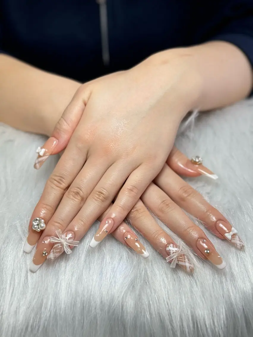 ネイル 夏ネイル ワンホンネイル ハンドネイル ハンドケア Yuzuchi Nailのネイルデザイン