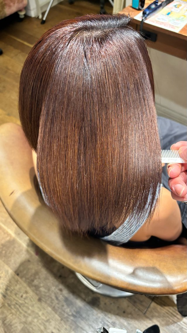 ショート カラー 佐藤 宰 OZ桑野店のヘアスタイル