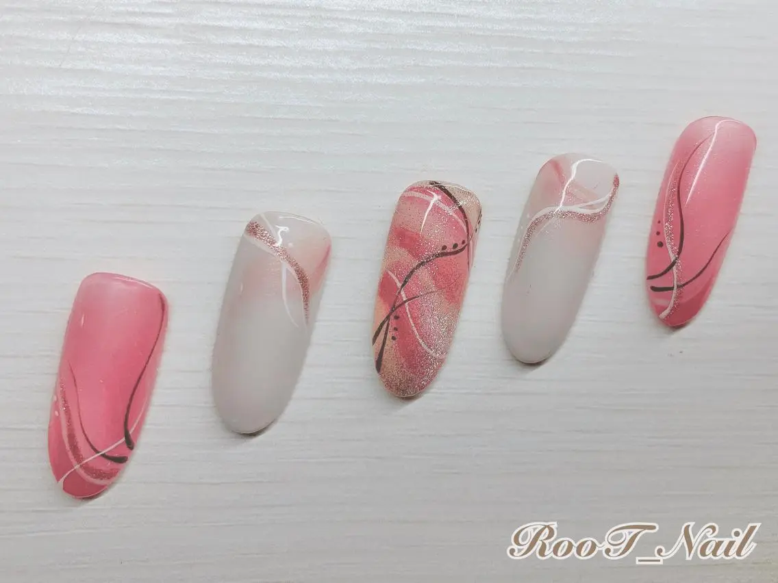 メンズ ネイル アートネイル ハンドネイル RooT Nailのネイルデザイン