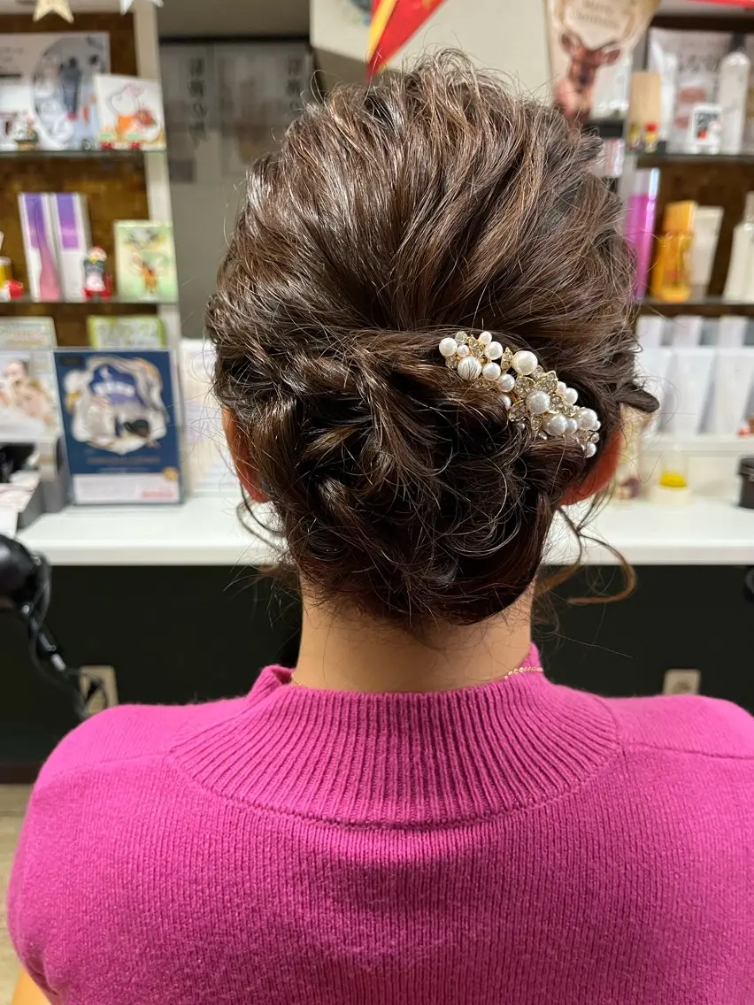 ヘアアレンジ 鍋田 彩歌のマツエク・マツパデザイン