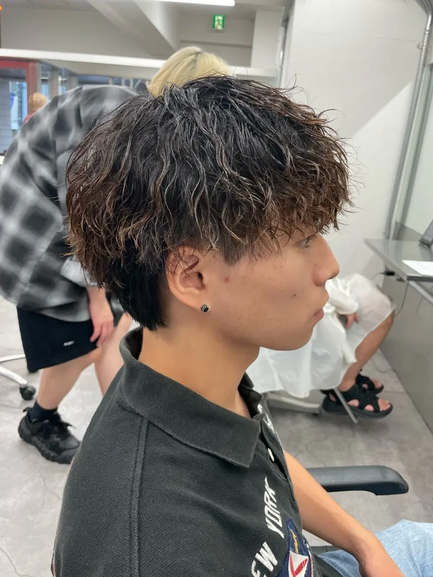 パーマ メンズ カット パーマ 町田エリアＮｏ．１/ パーマ特化/太田京希のヘアスタイル