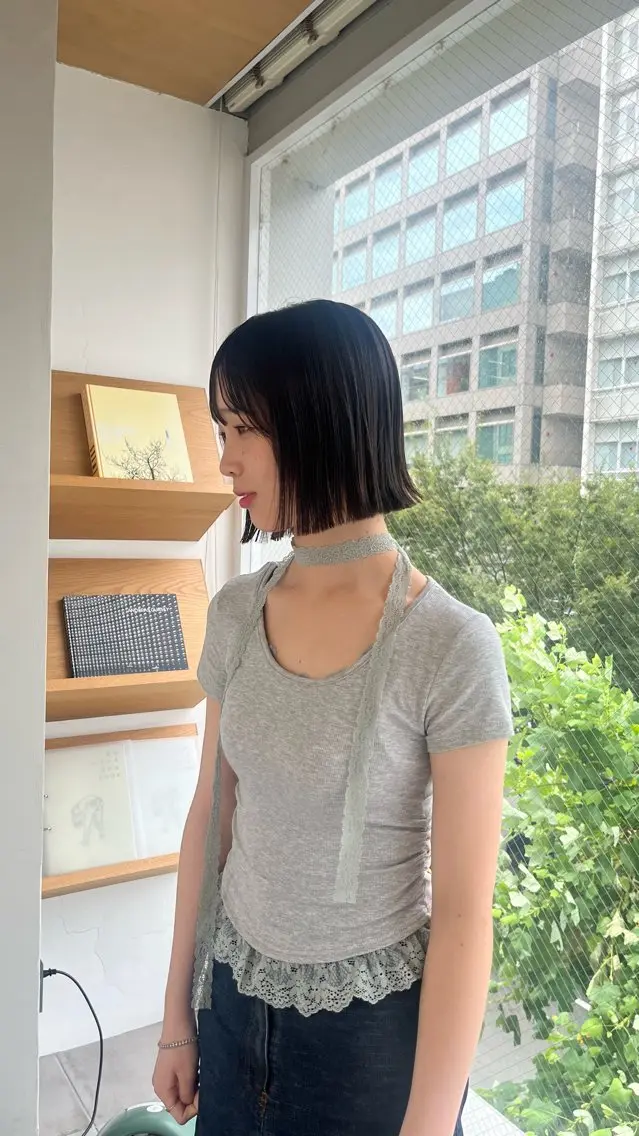 e.n.u 烏丸山﨑 菜々実のヘアスタイル