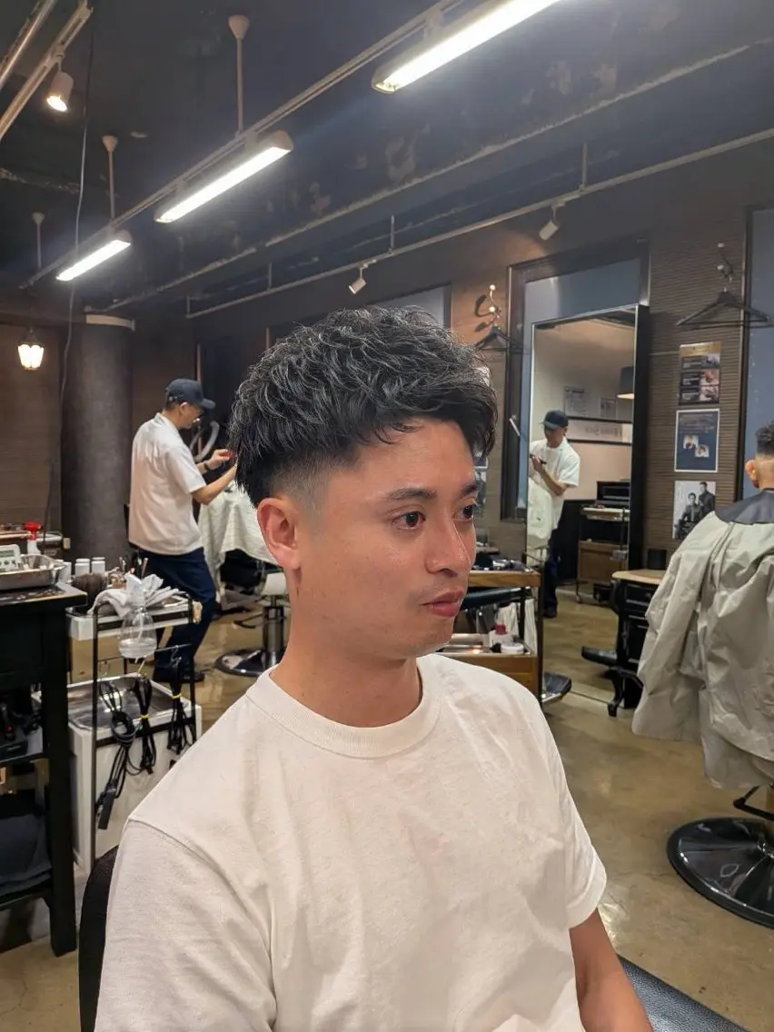メンズ 松竹 汰空のヘアスタイル