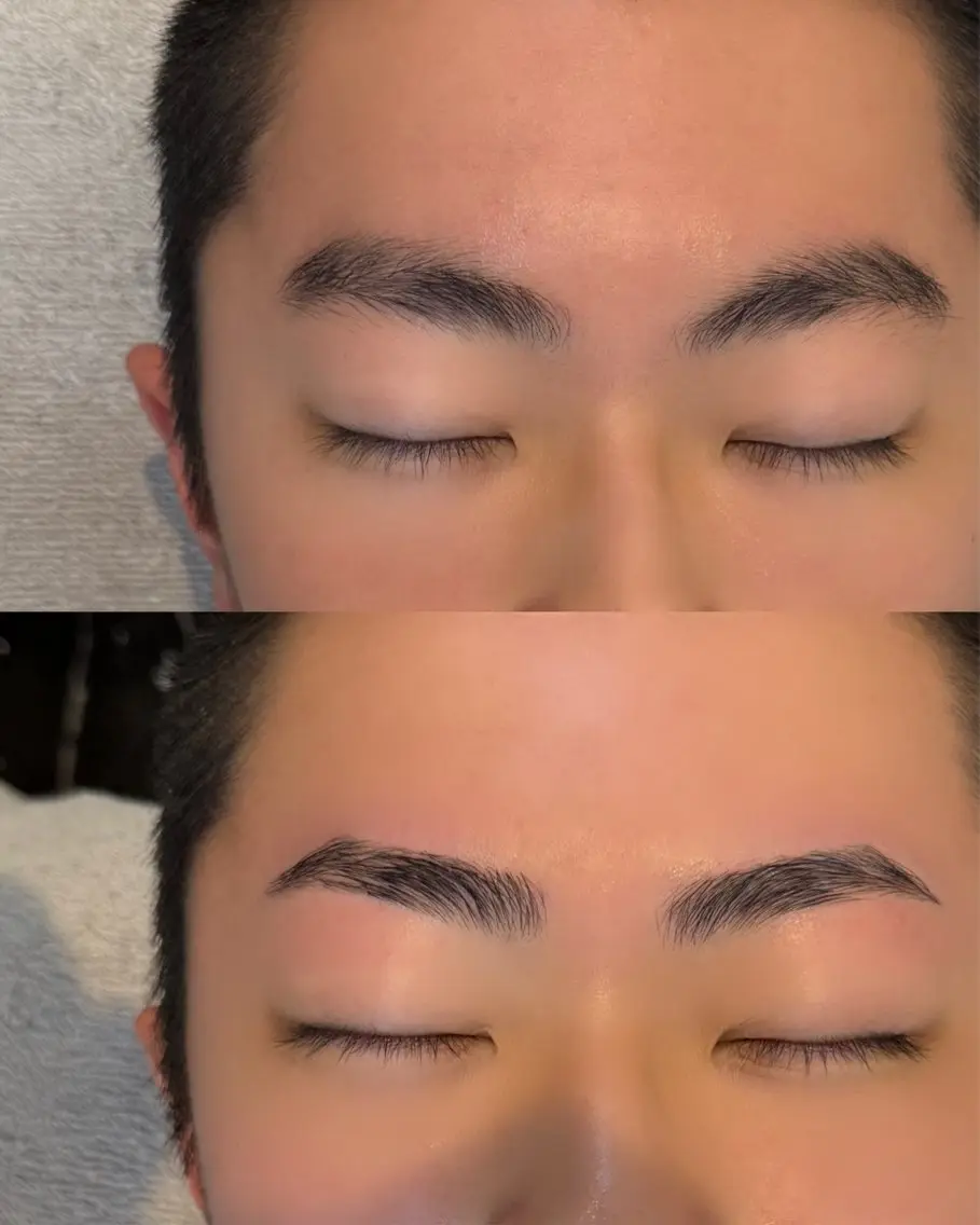 ⭐️ご新規様⭐️ 【似合わせ診断付き】眉毛ワックス＋毛抜き※男性限定（wax+カット）指名なし　平日12時​〜​17時のみの写真