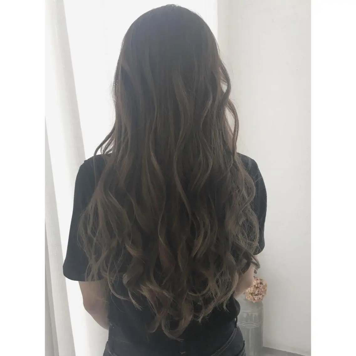 ロング カラー ハイライトカラー ハイライト fio マナミのヘアスタイル