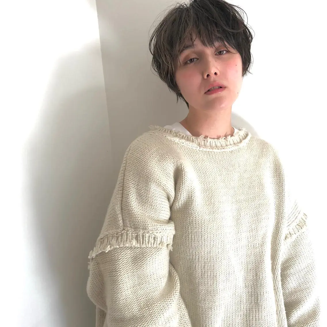 ショート カラー ショートヘア カット ヘアカラー トリートメント ボブ/レイヤー/ケア パーマ/リュウタのヘアスタイル
