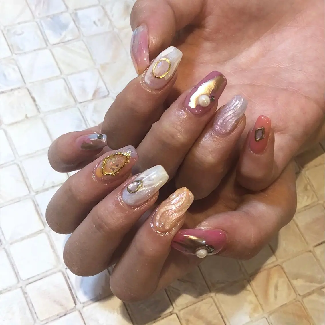 ヘアアレンジ ネイル 春ネイル Chipieee Tokyoのその他イメージ