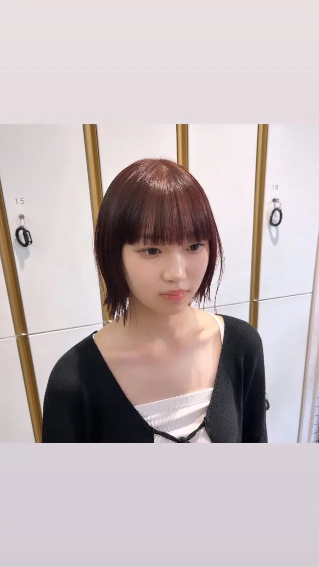 ショート カラー mitsuki🎀 ブリーチ/エクステのヘアスタイル