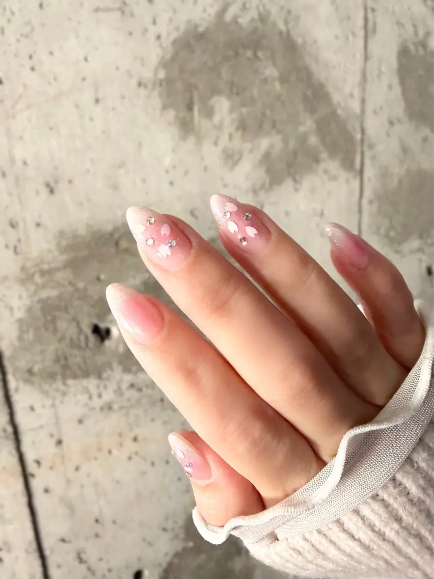 セミロング bright. nailのネイルデザイン