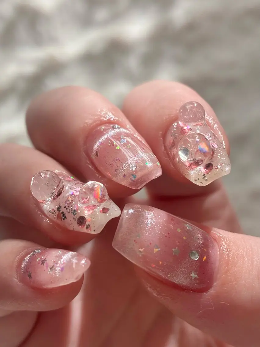 ネイル アートネイル マグネットネイル 持ち込み ニュアンスネイル ハンドネイル kiri nail キリネイルのネイルデザイン