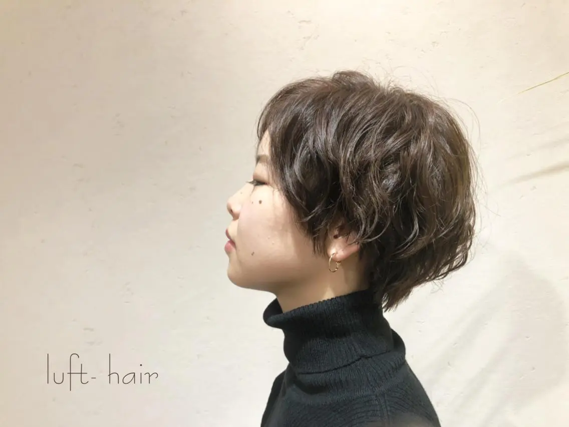 ショート パーマ むらかみ みかのヘアスタイル