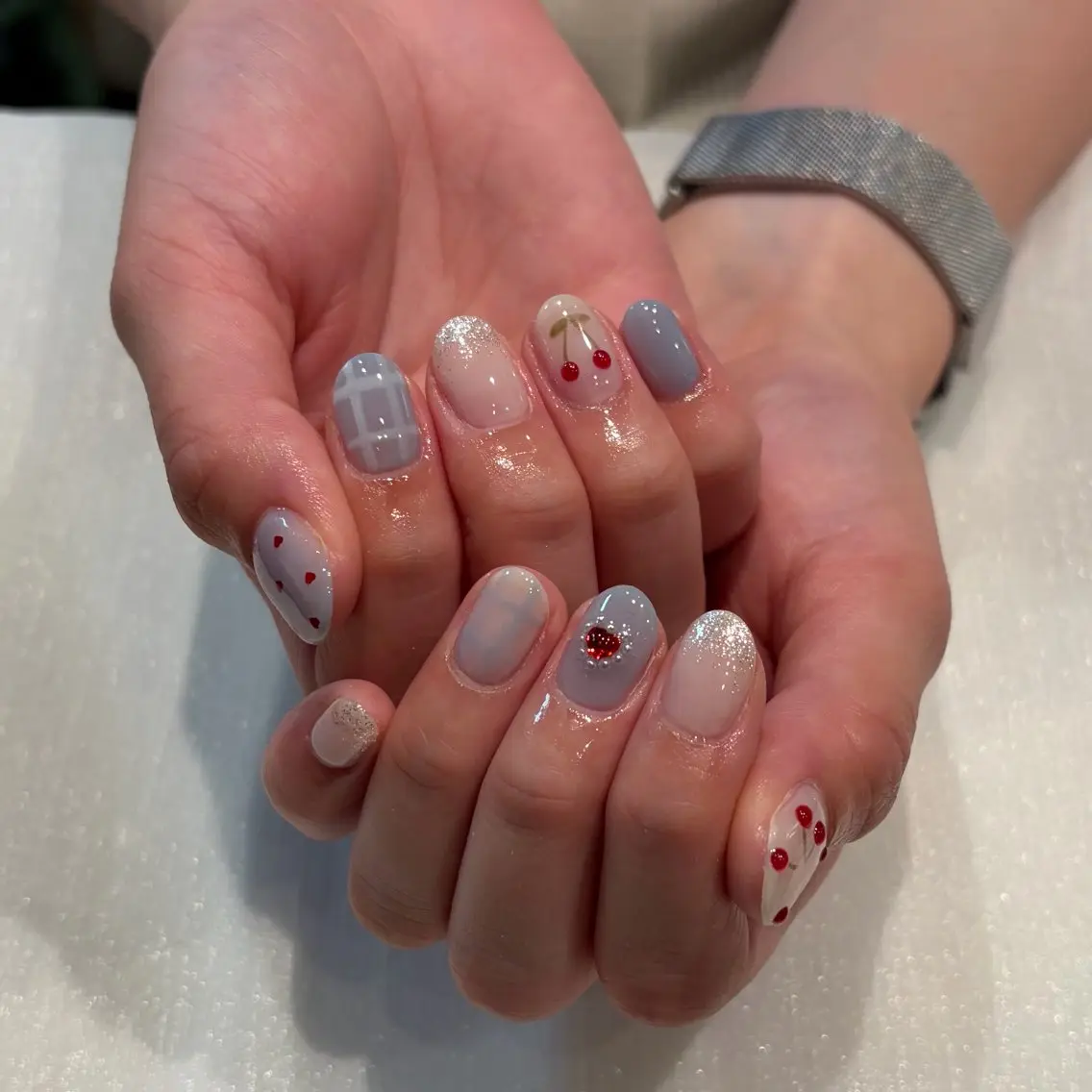 ネイル ハンドネイル ecrin エクラン maiのネイルデザイン