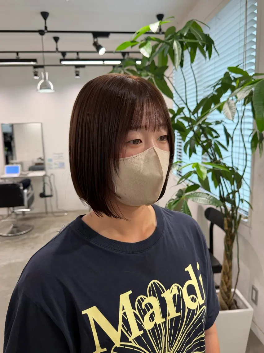 カラー ハイトーン/艶カラー /スパイキーショートのヘアスタイル