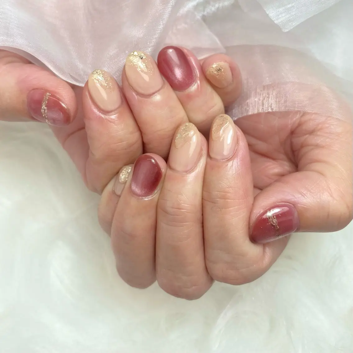 ネイル 【ルナ・ジュメル】 Haruka🌷・゚のネイルデザイン