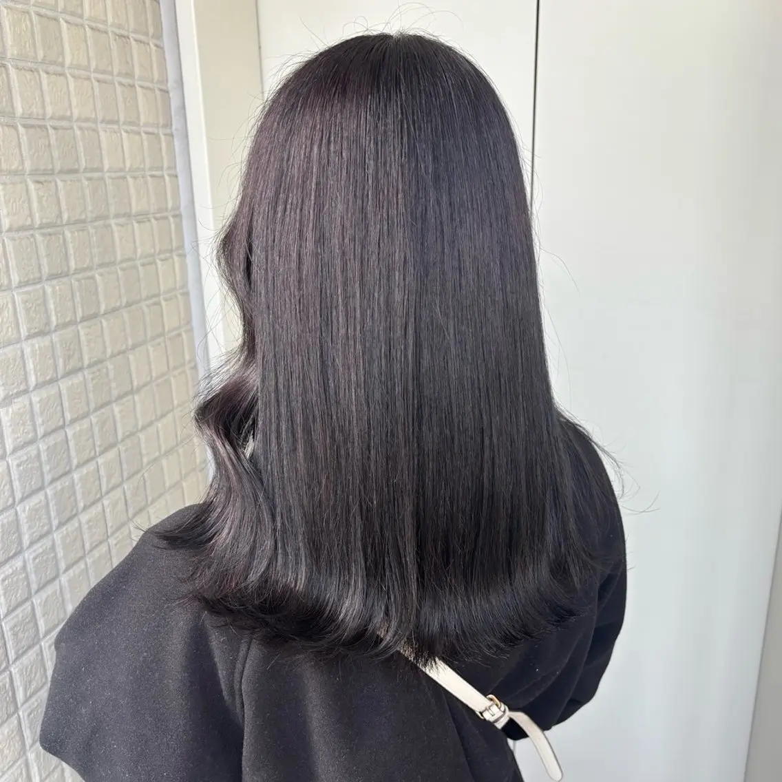カラー 銀座：似合わせカラー オリーブ🫒アレンジのヘアスタイル