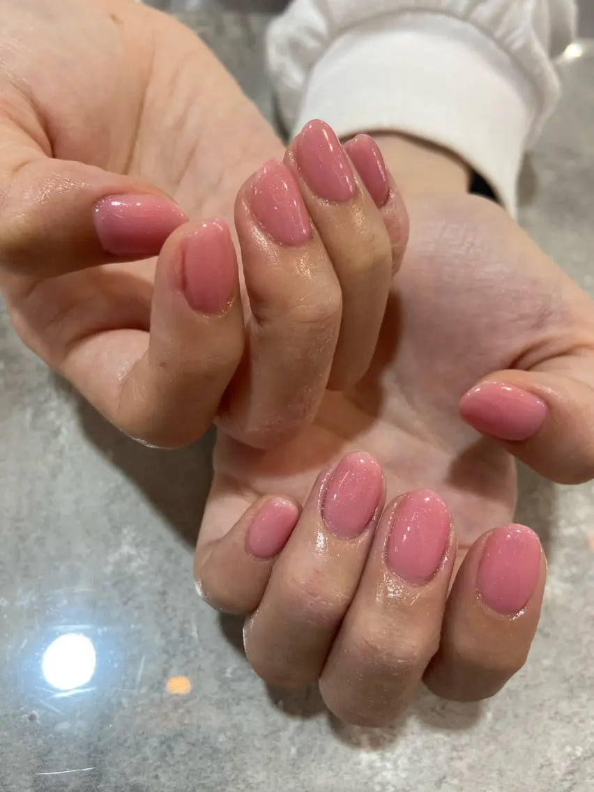 ネイル ワンカラーネイル HINAKO💫 Ouja groupのネイルデザイン