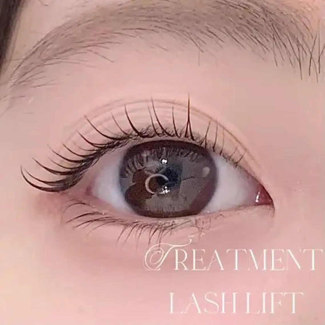 【✨平日限定✨】まつ毛パーマorパリジェンヌ🎀束感コーティング仕上げ付き🎀の写真