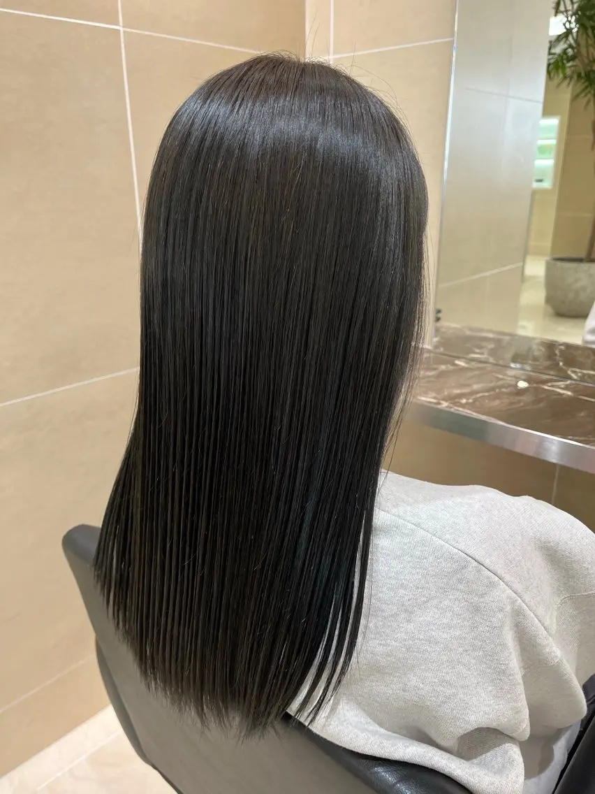 ロング ロング カット ヘアカラー トリートメント 藤井 将之のヘアスタイル
