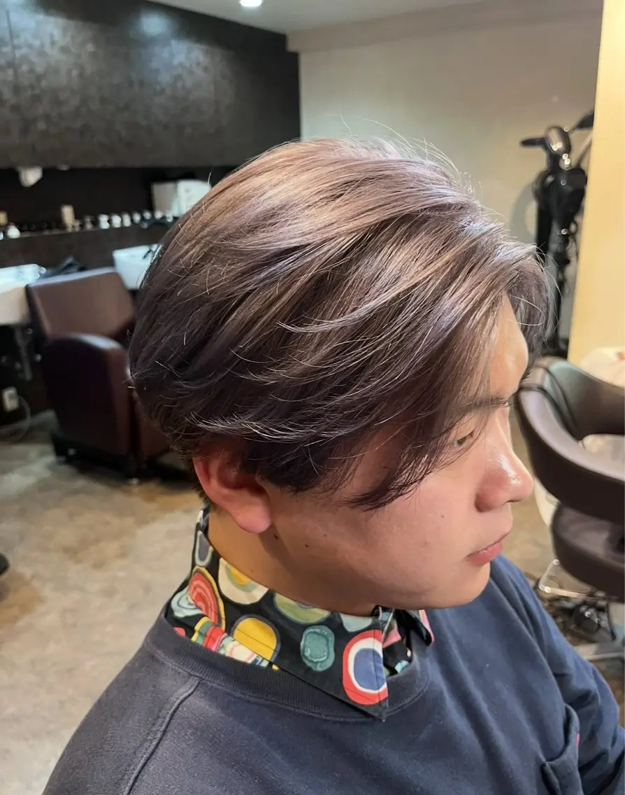 メンズ カット ヘアカラー トリートメント 古澤 咲来のヘアスタイル