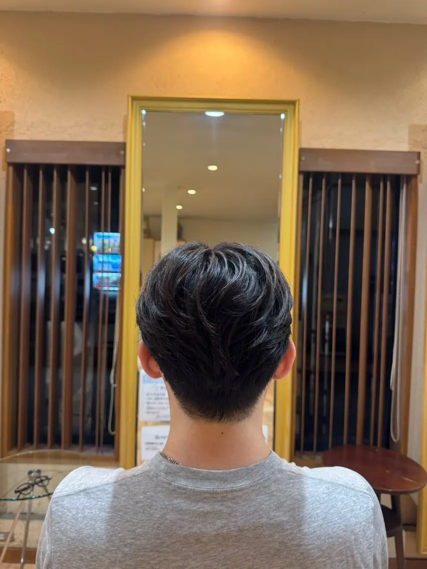 メンズ ✂️さとうりほ ✨️メンズカット無料のヘアスタイル
