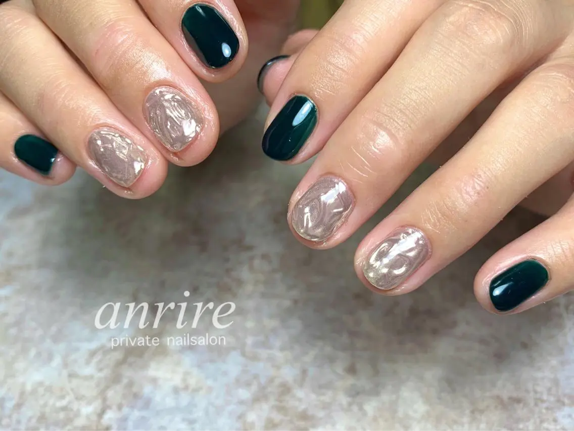 ネイル ハンドネイル nailsalon anrireのネイルデザイン