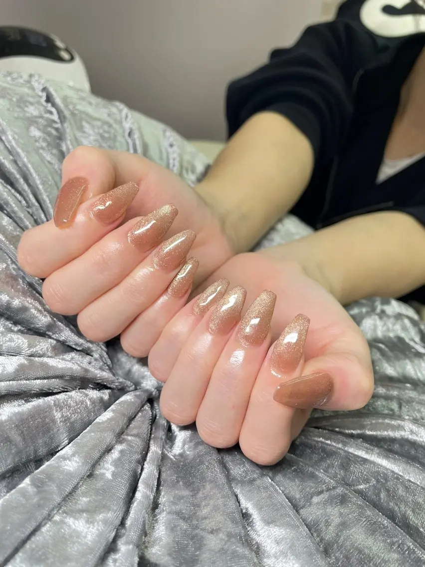 ネイル ハンドネイル Mumu眉毛,ネイル モデル募集中🪄のネイルデザイン