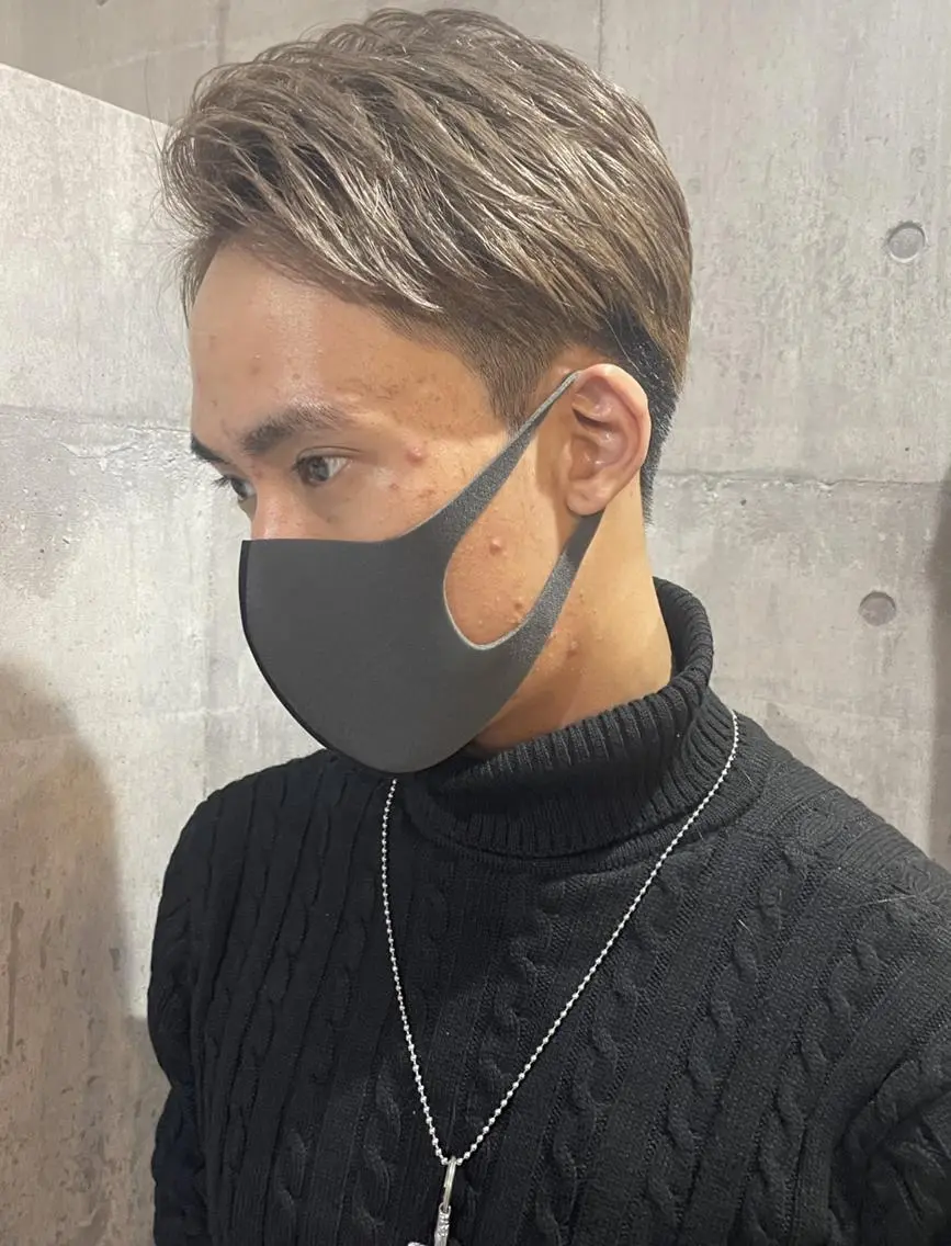 3回来店まで使える💁【ミニモ学割】メンズカット+カラー+超音波トリートメントの写真