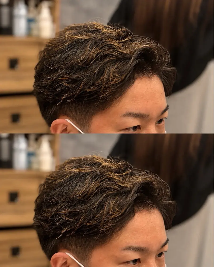 ミディアム ✨メンズ特化✨ 菅野亮太のヘアスタイル