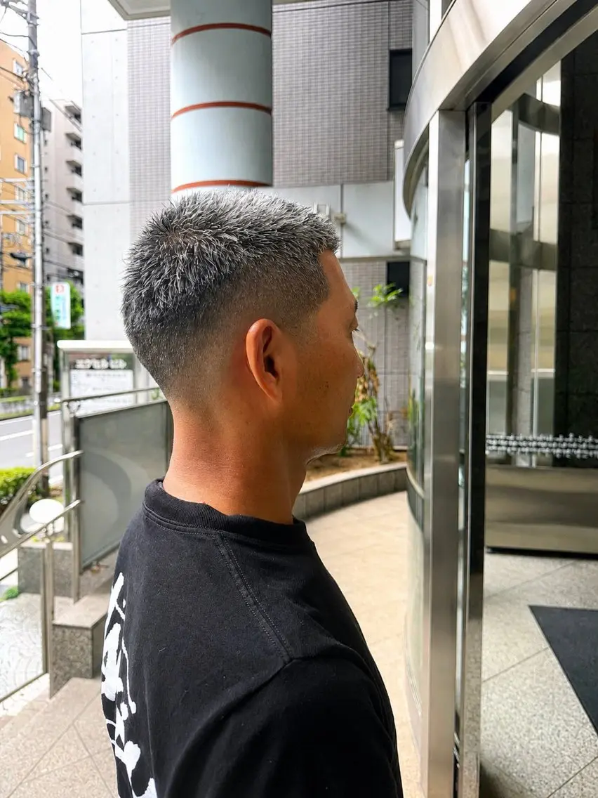 メンズ フェードカット スキンフェード カット 🔥只今7/25まで 特別価格✨帖佐明浩のヘアスタイル
