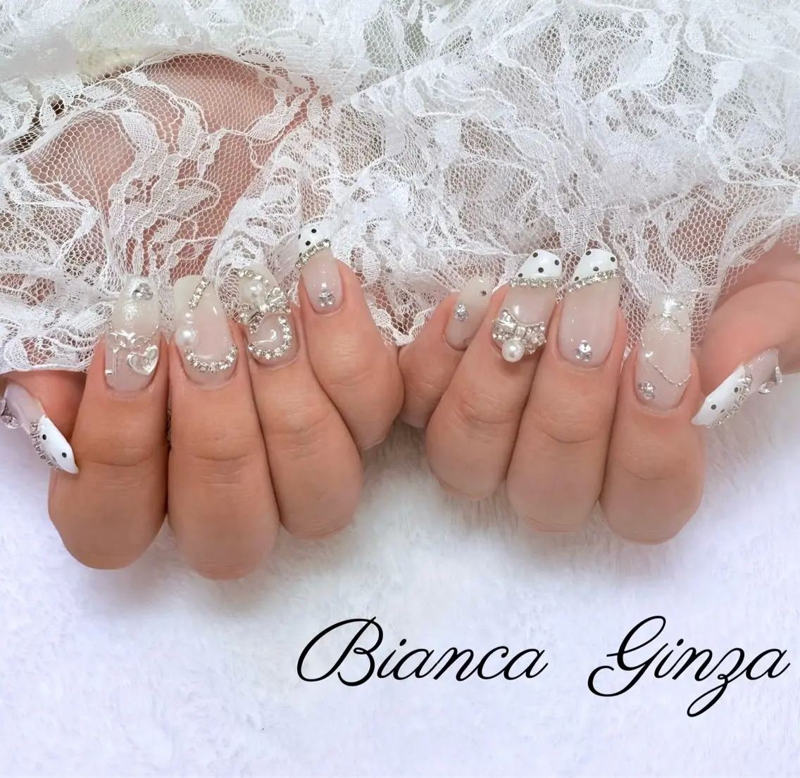 ネイル Bianca 銀座 Nagataのネイルデザイン