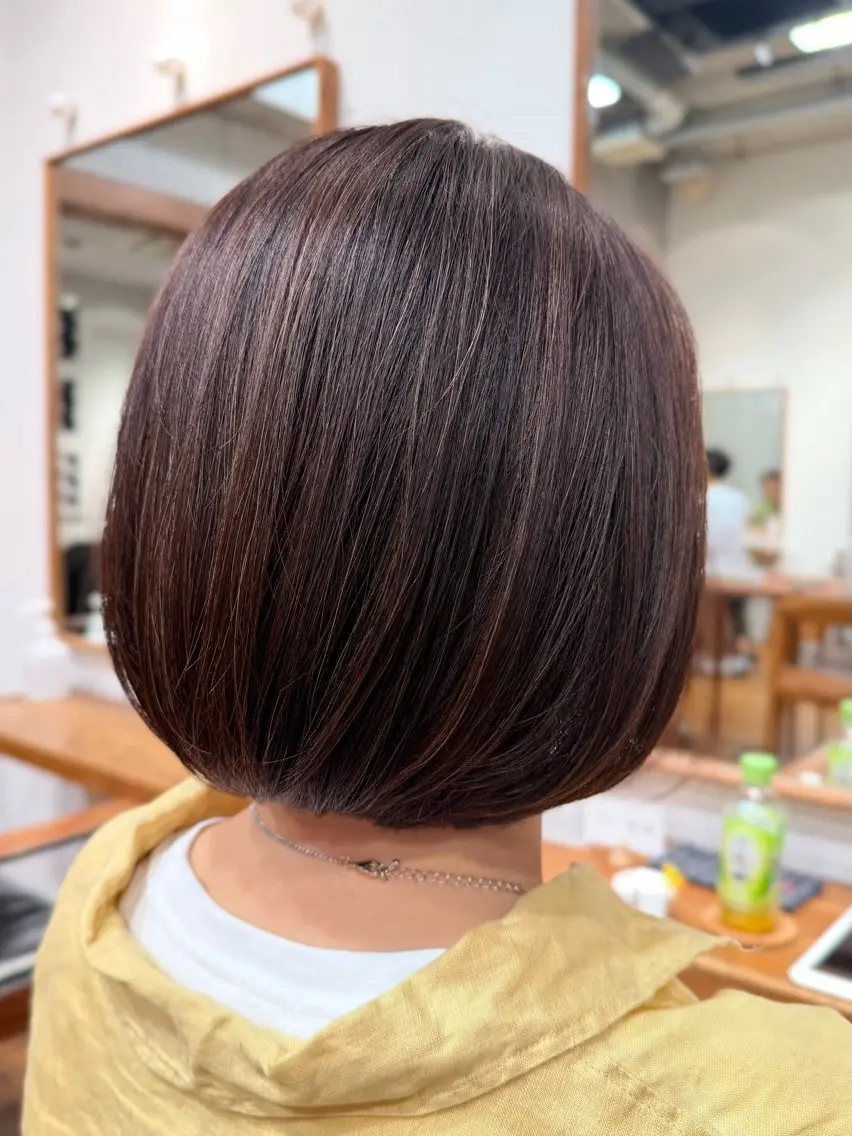 ショート ボブ 🌱刈り上げメンズ/ 似合わせカット/石原のヘアスタイル