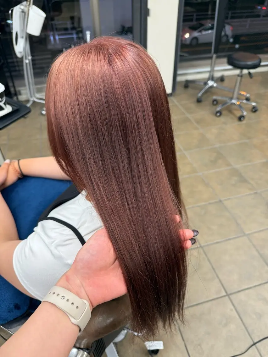 カラー 松本 仁美のヘアスタイル