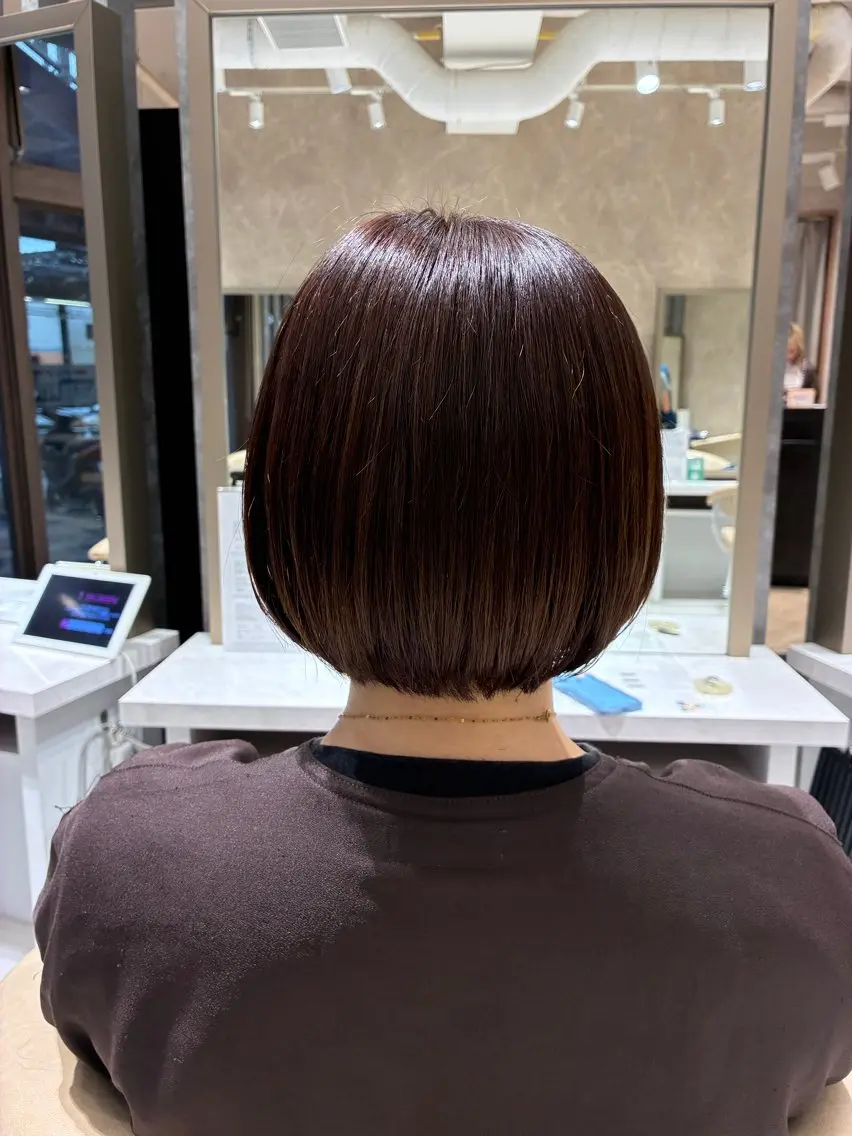 ショート カット ヘアカラー トリートメント 水野 夏樹のヘアスタイル