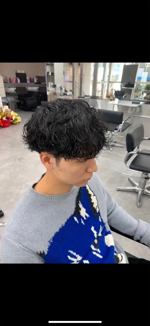 パーマ メンズ カット パーマ パーマ支持率No.1 ❤️🔥安成弾のヘアスタイル
